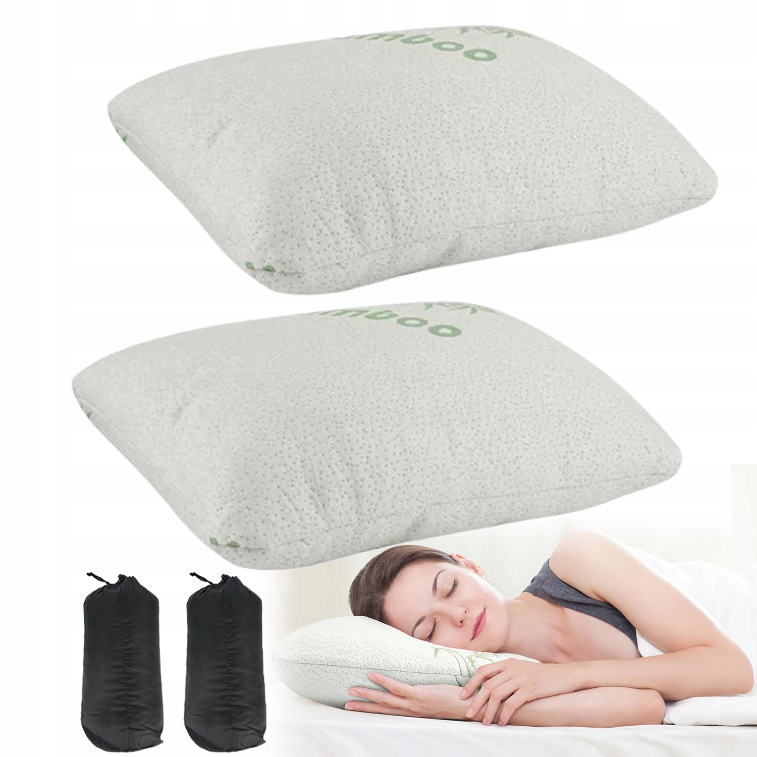 Polštář Trekkingový Lightweight do batohu, skládací, přenosný v sáčku