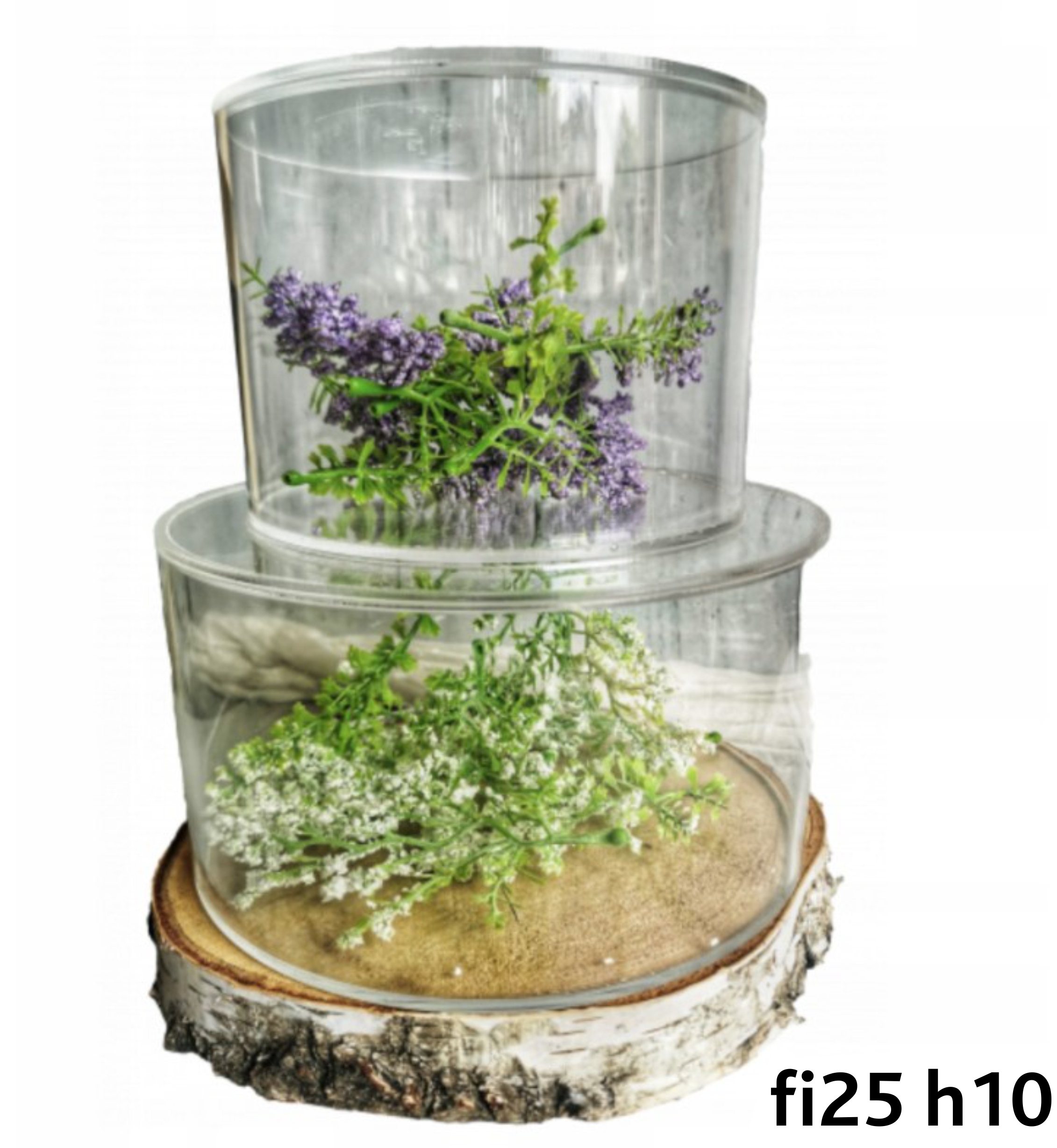 Levně Oddělovač na dort kulatý prázdné patro fi25h10