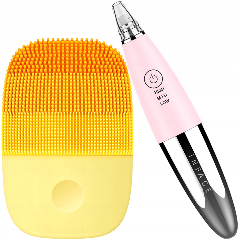 InFace SZCZOTECZKA + ODKURZACZ DO WĄGRÓW