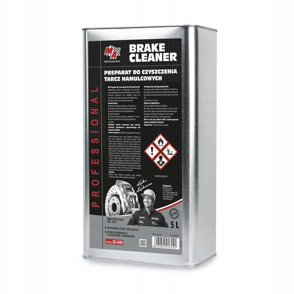 ZMYWACZ DO HAMULCÓW 5l 20-A06 + OPRYSKIWACZ 1L K2 Producent Moje Auto