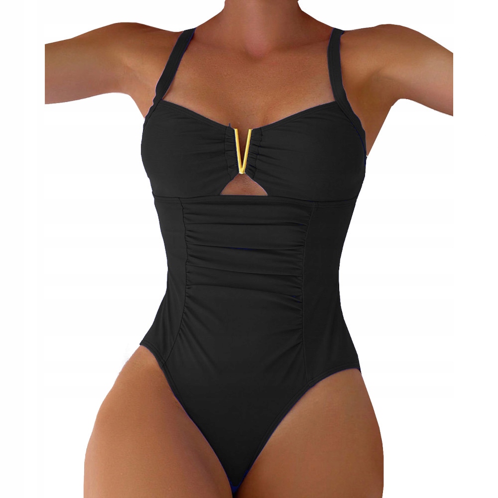 SNM купальник цельный черный