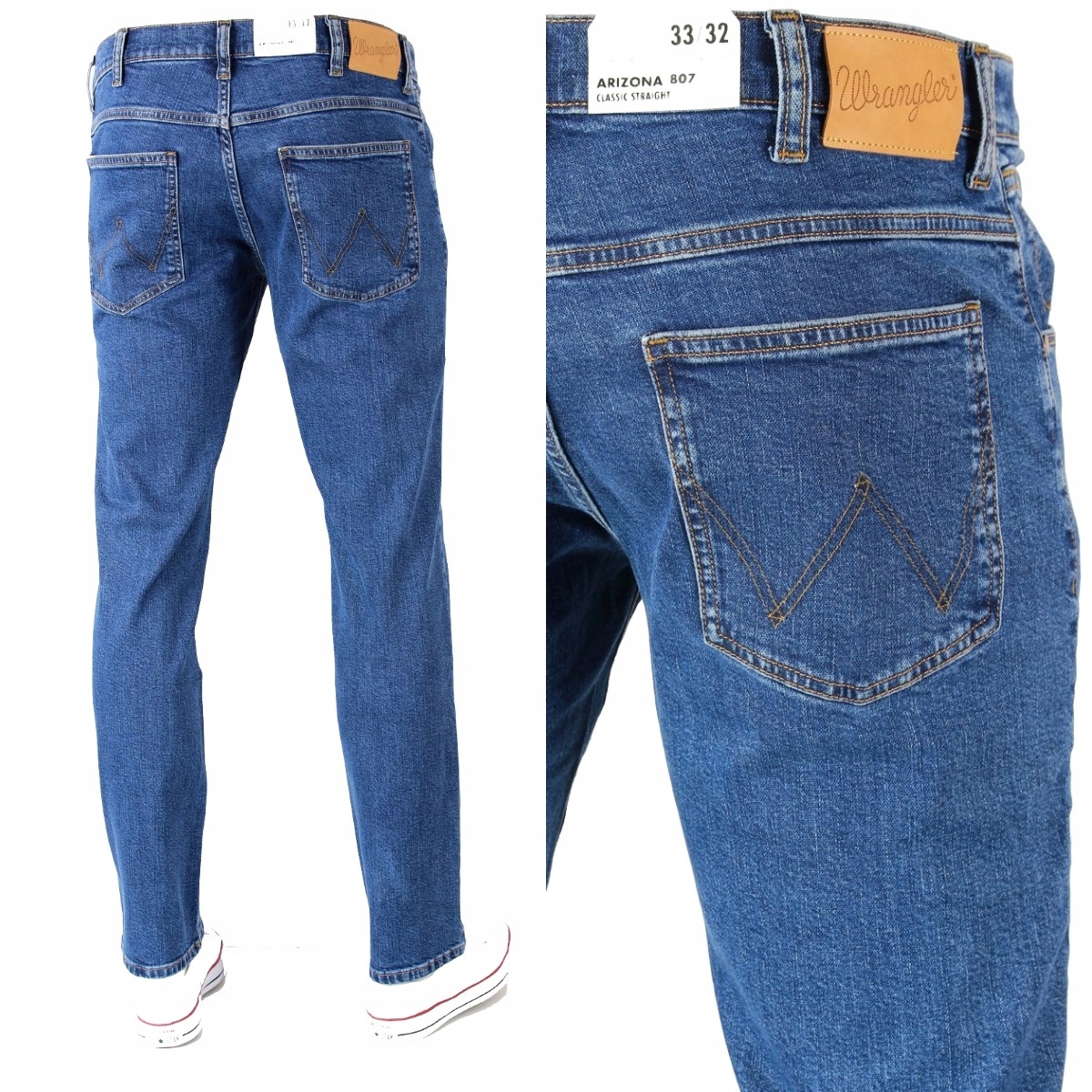 

Wrangler Arizona Jeansy Proste Reg. W38 L30