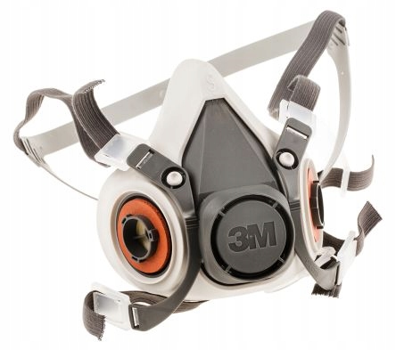 Maska Lakiernicza 3M Półmaska Przeciwyłowa 6200+Filtry Komplet ORYGINAŁ 3M Marka 3M