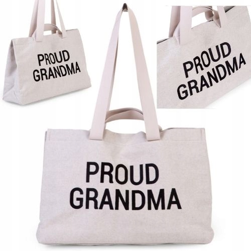 

Torba Proud Grandma Childhome Beżowa