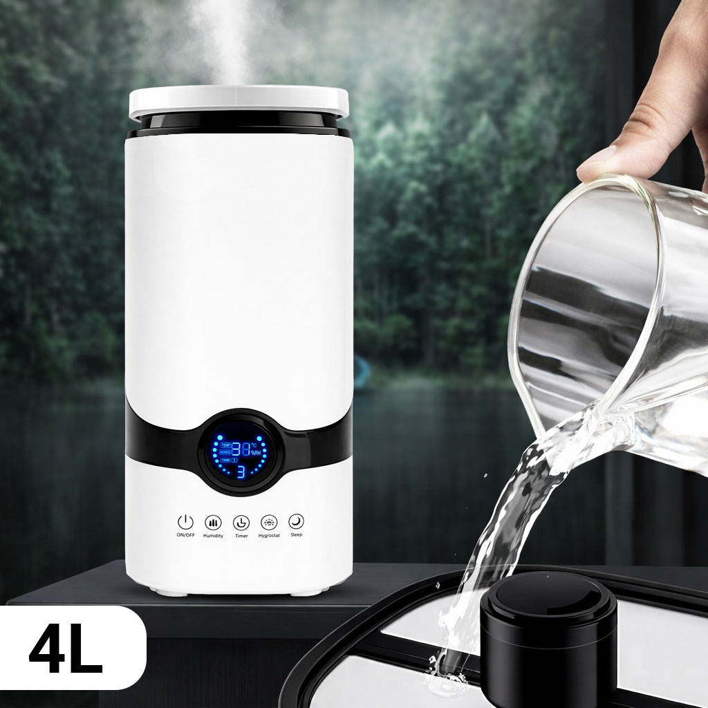 NAWILŻACZ POWIETRZA AUTOMATYCZNY ZAPACHOWY AROMATERAPIA DYFUZOR 3 OLEJKI Model AeroMist