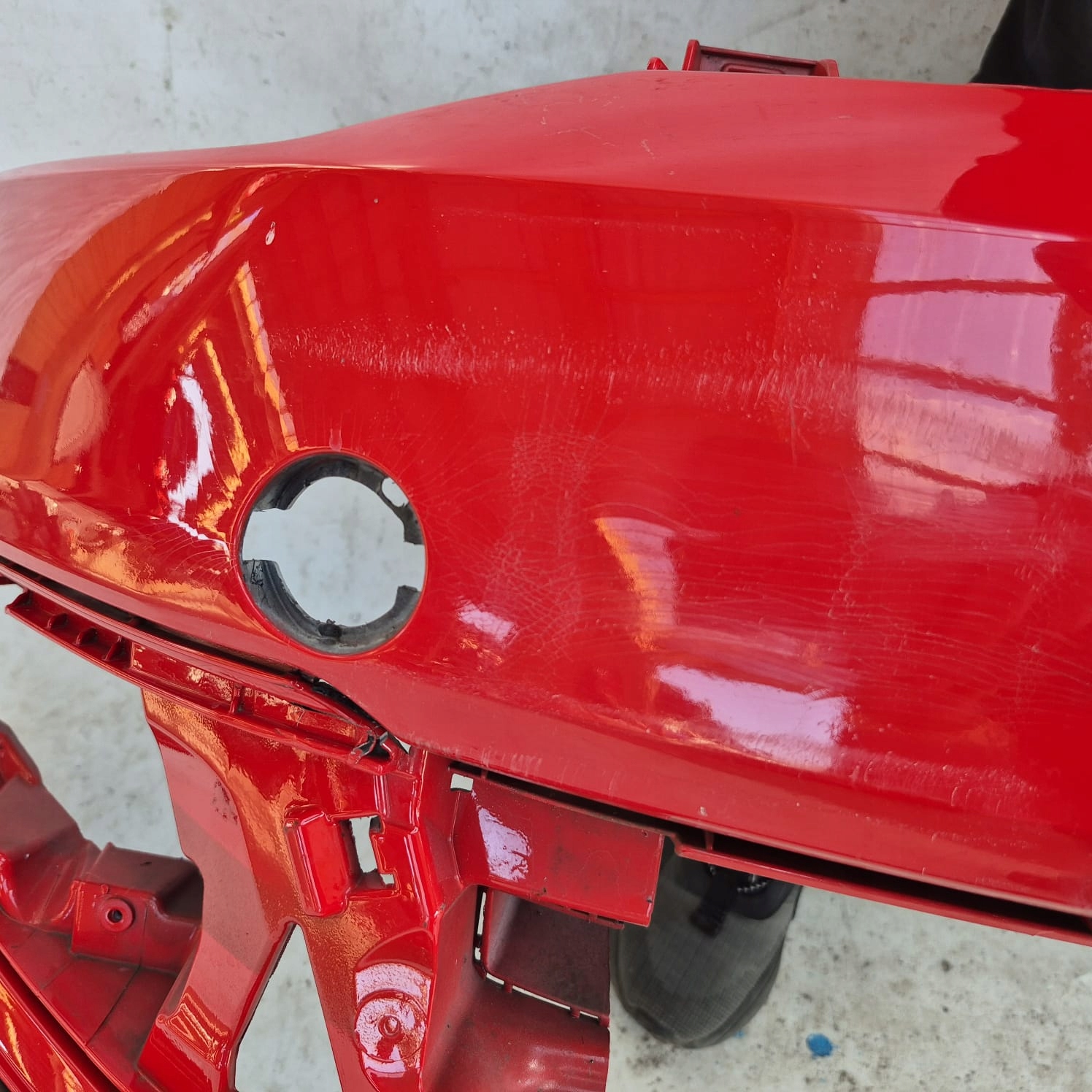 VW POLO V 5 6R R-LINE 09-14 bumper front front