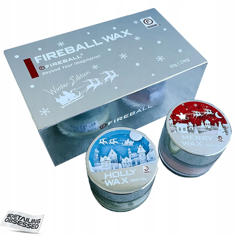 Fireball Winter Wax Box zimná edícia – 2 vosky