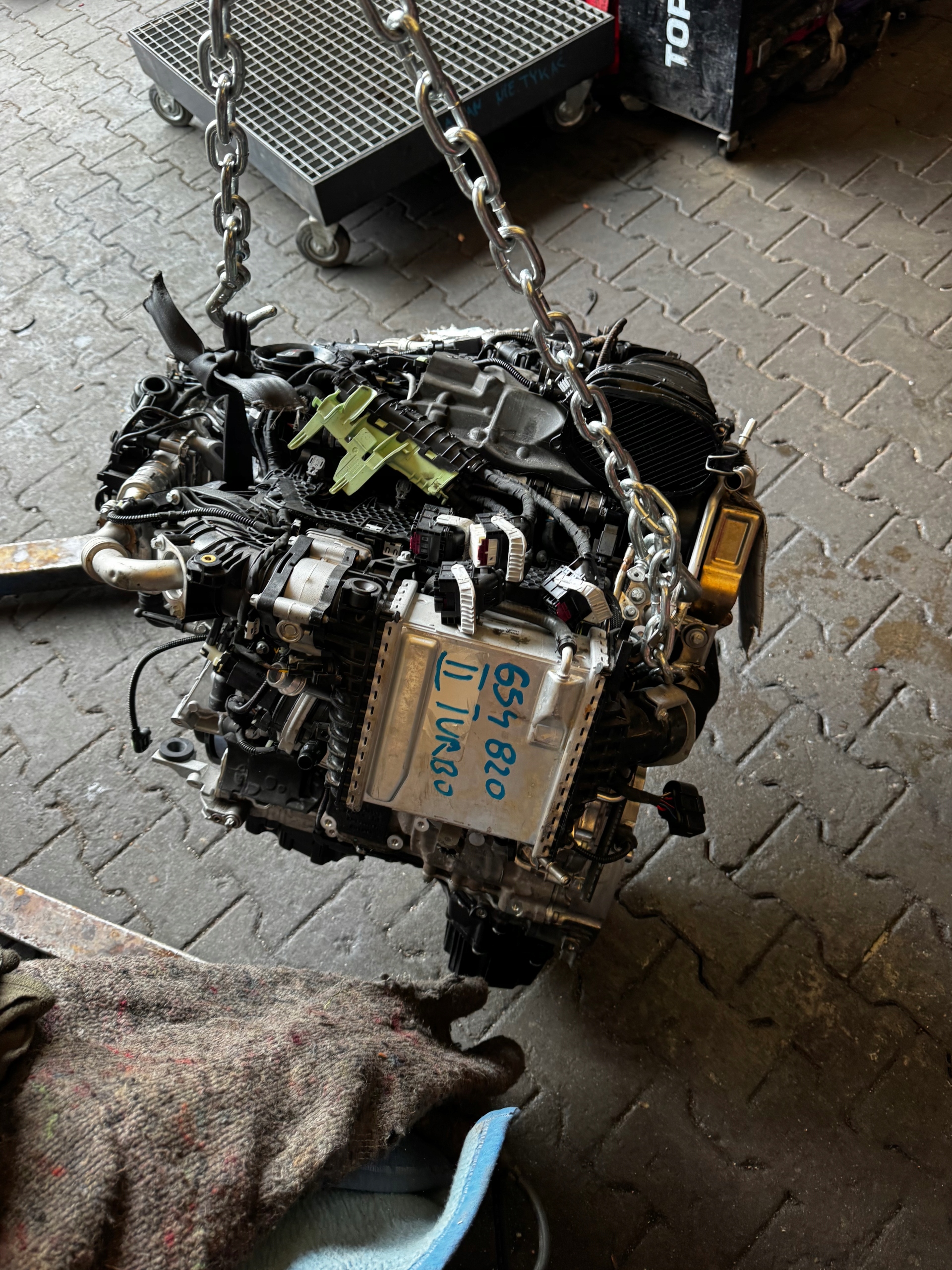 engine complete MERCEDES GLE 654820 15TYSKM