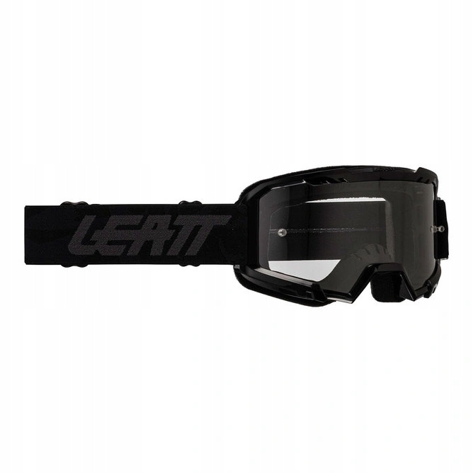 Gogle cross Leatt Vizion 2.5S 90 Vlt Stealth Clear czarny Gratisy