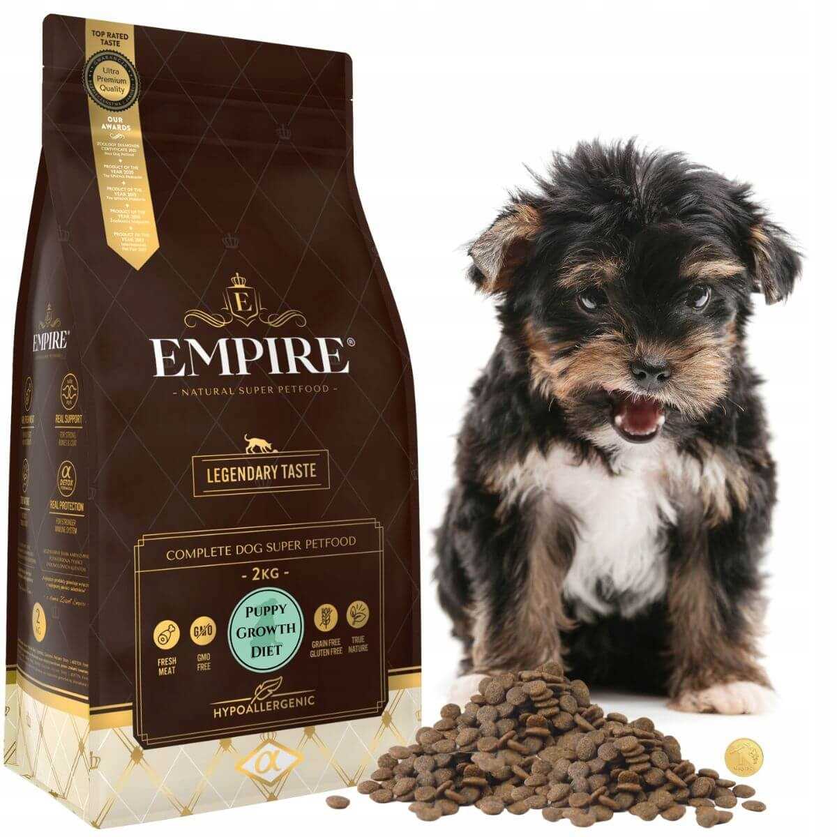 Levně Suché Krmivo pro štěňata Yorka Empire 1.8 kg