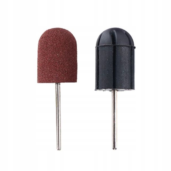 50x KAPTUREK FREZ ŚCIERNY DO PEDICURE 13mm #120 Kolor dominujący beże i brązy
