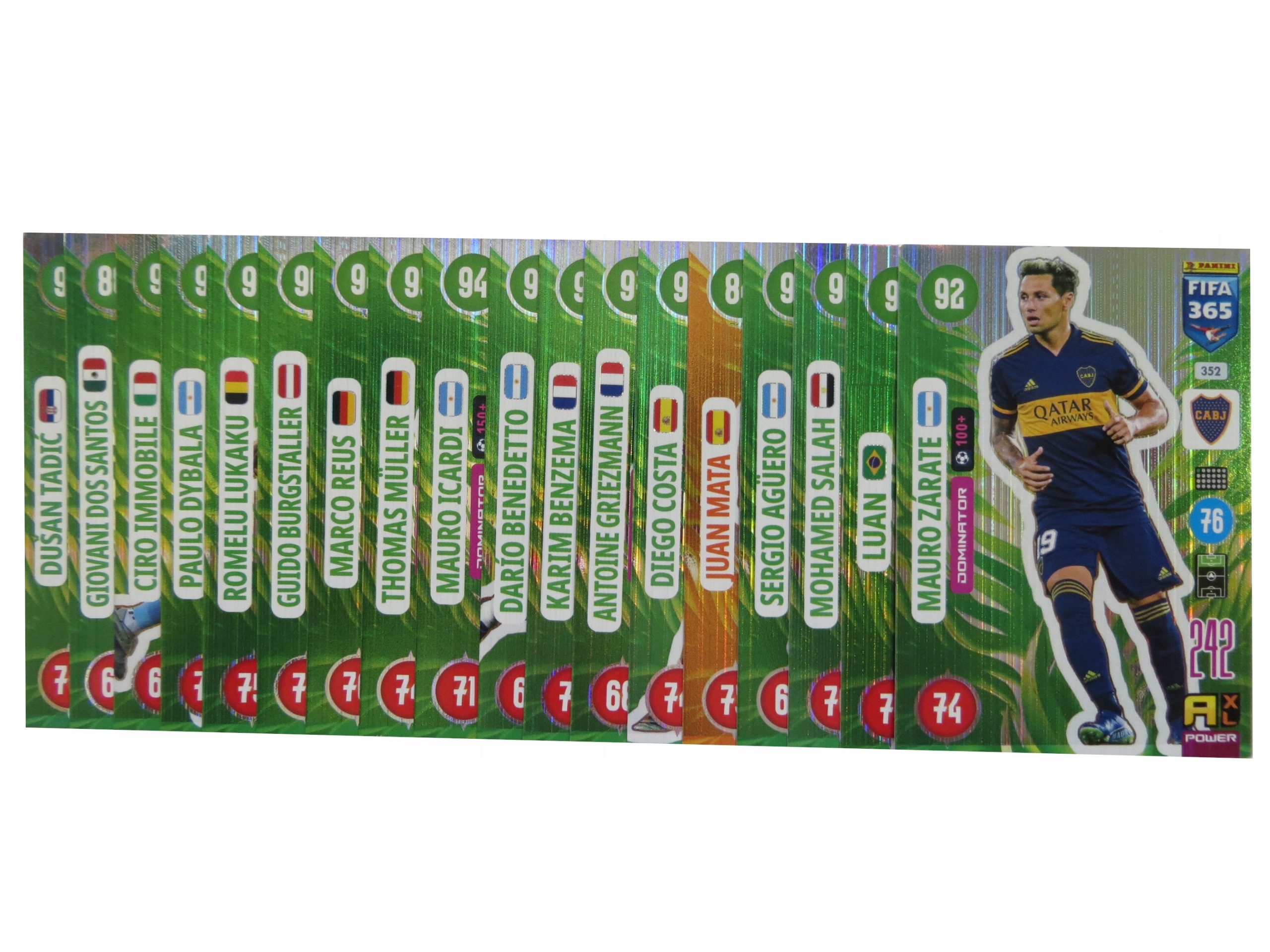 FIFA 365 2021 DOMINATOR KOMPLET 18 KART 352-369