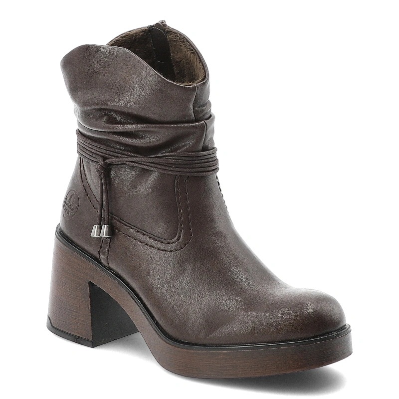Dámské kotníkové boty Rieker, hnědé, 58091-25 Brown
