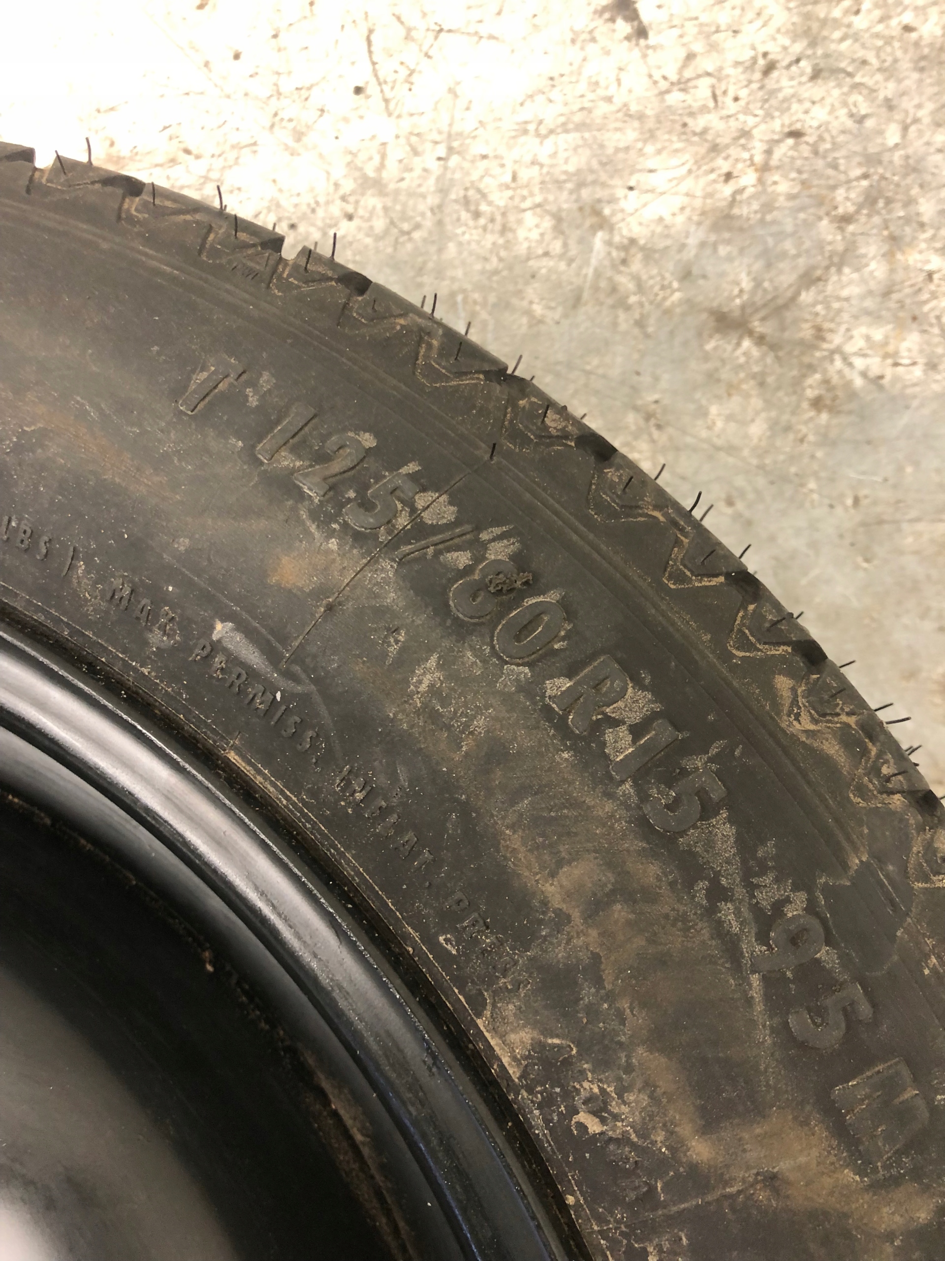 wheel spare 15" FORD FUSION 98AB-NB