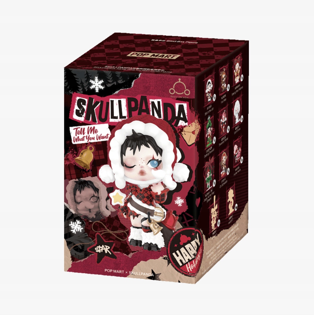 Original Pop Mart Skullpanda Tell Me What You Want – Vinyl Blind Box