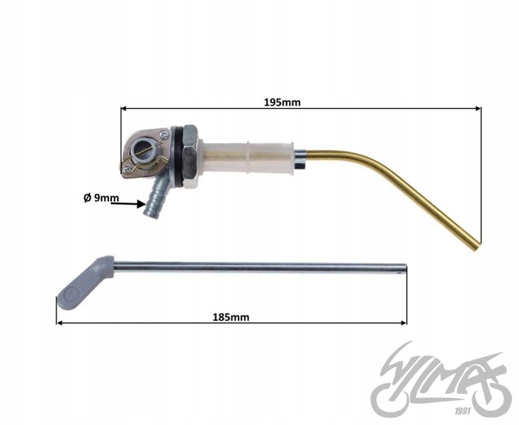KRANIK PALIWA DO VESPA PX200 50 125 180 101 Producent WZMOTO