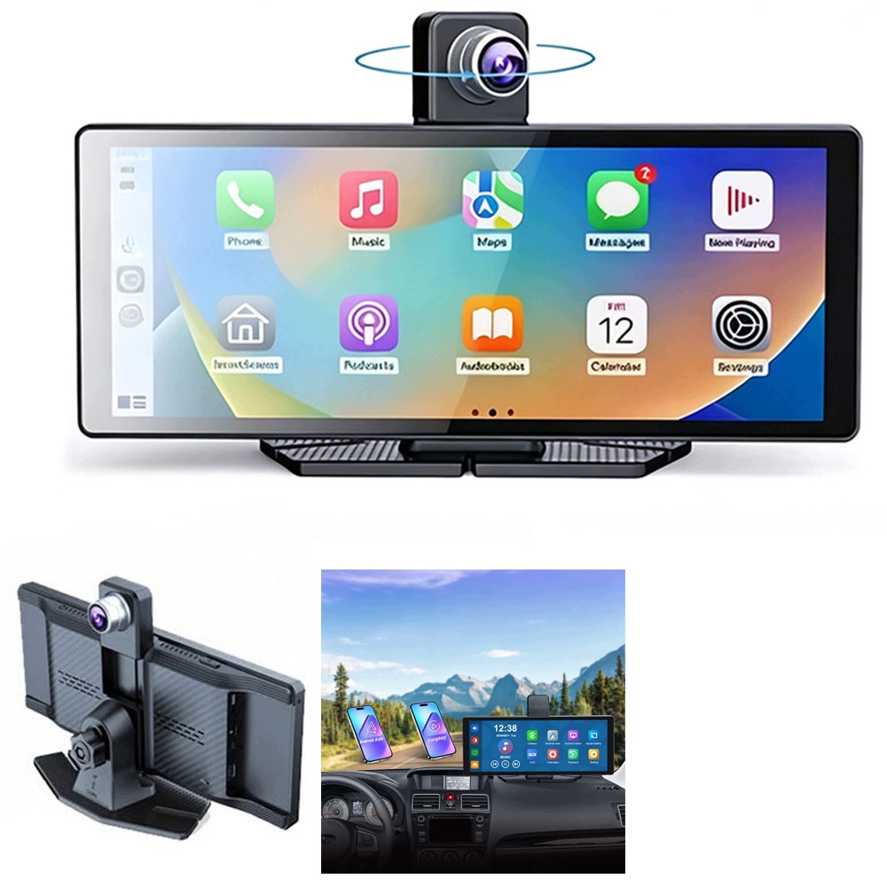 Radio Samochodowe 10,26" Stacja Multimedialna Android Auto Carplay Kamera