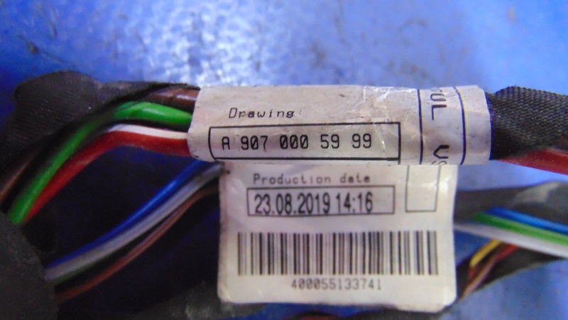 wiring bundle door right left front MERCEDES SPRINTER A910 A907 18-25R