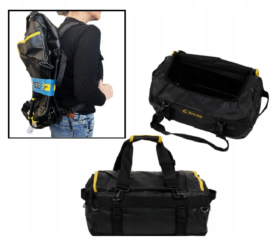 Torba podróżna, plecak 3 w 1 Froyak 30 litrów 50 x 30 x 30 cm