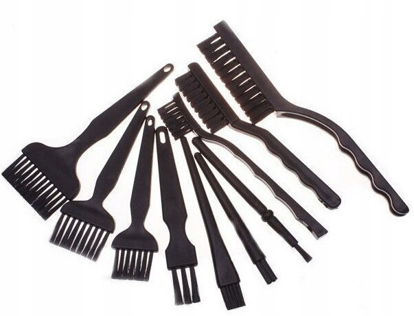 ZESTAW ANTYSTATYCZNE SZCZOTKI PĘDZLE ESD BRUD PCB