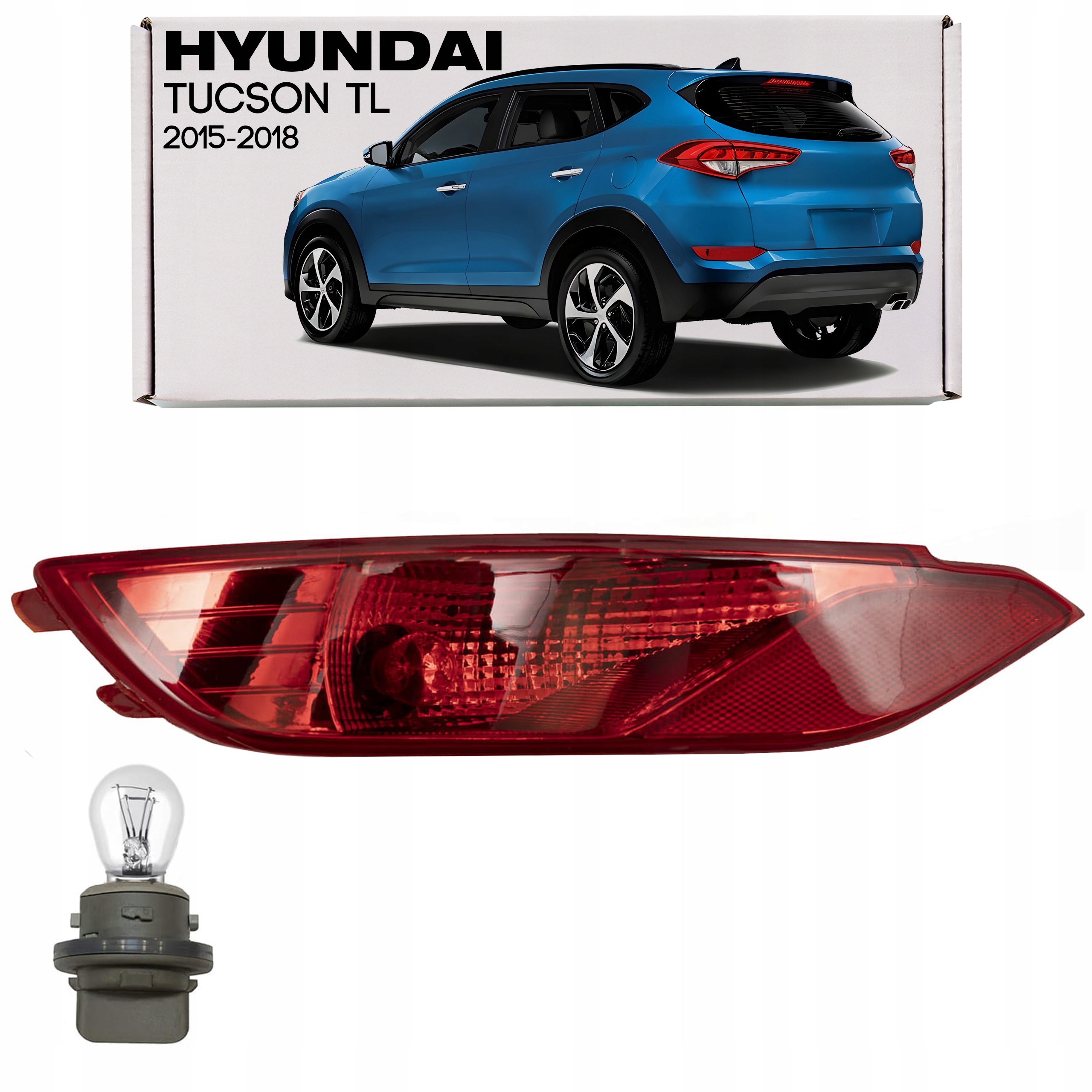 Hyundai Tucson III Tl 2015-2018 Zadní Mlhová Lampa Levá 92405D7000