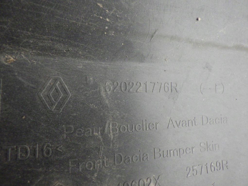 DACIA DUSTER 2 II 17- front bumper