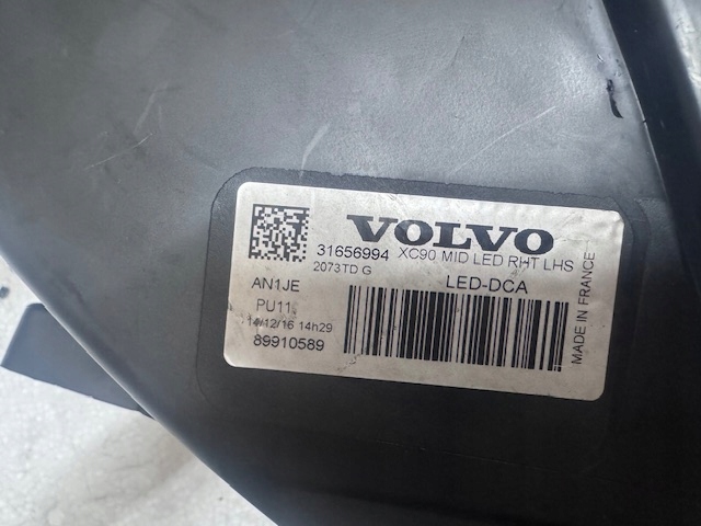light left Volvo XC90 II Full Led MID 2017 2 Moduly Przedlift