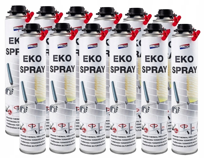 Polynor Eko izolácia striekacia pena pur Zateplenie Podkrovia Garáže