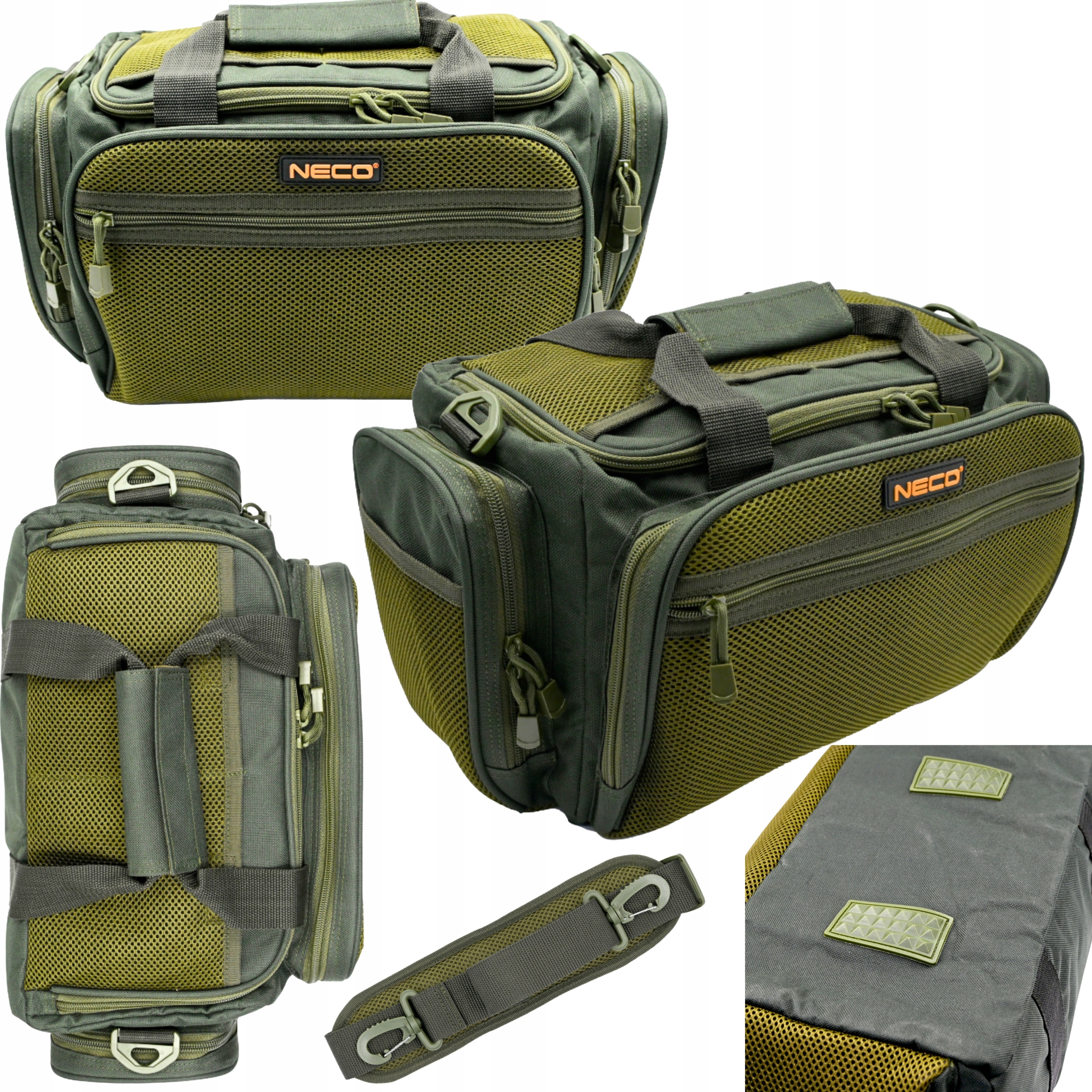 Torba Wędkarska Neco 27L – Mocna, Pojemna, Uniwersalna 46x23,5x23cm