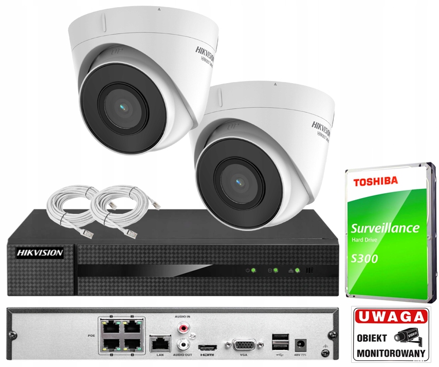 Kamera Ip Hikvision HWI-T221H-KIT-FullHD
