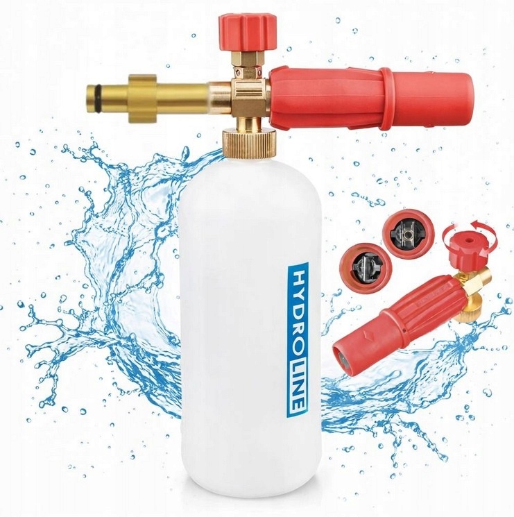 Pianownica Mosiężna Nac 1L Do Myjki Ciśnieniowej Gęsta Piana