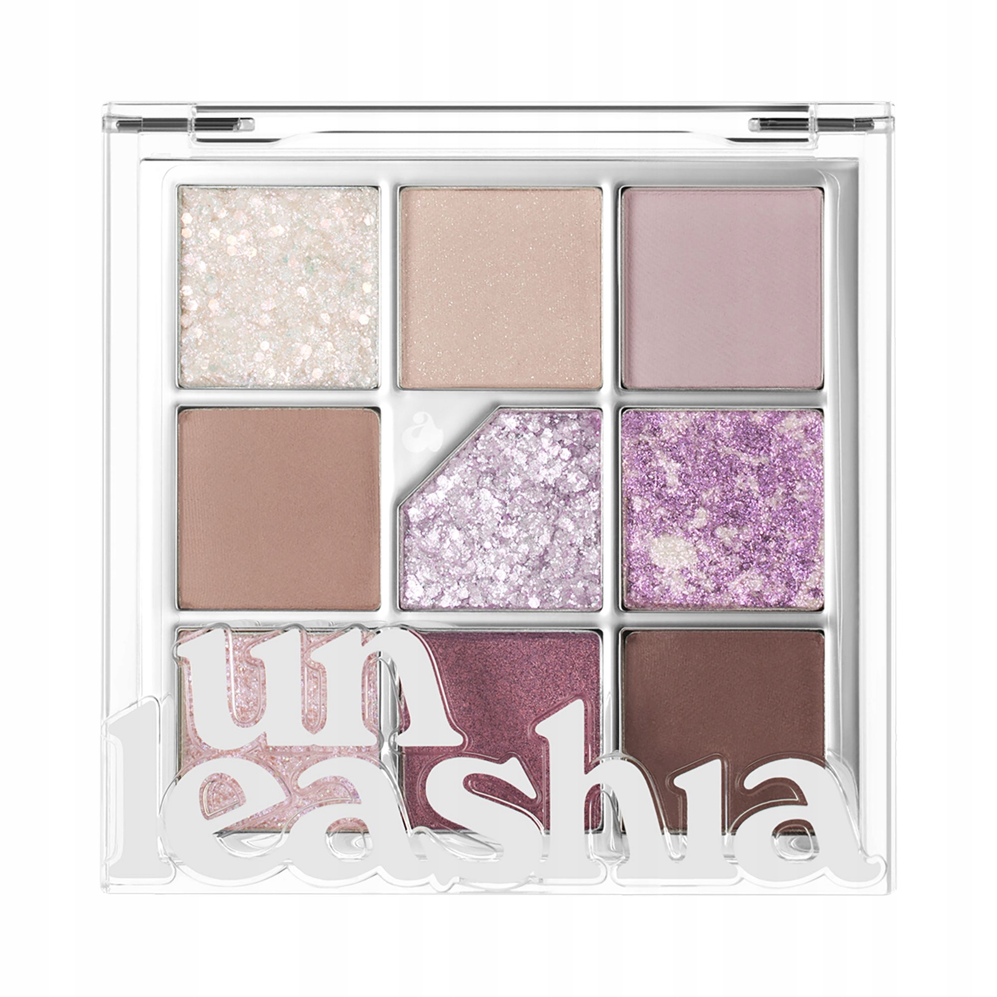 Unleashia Glitterpedia Veganská paleta stínů 4 All of Lavender Fog