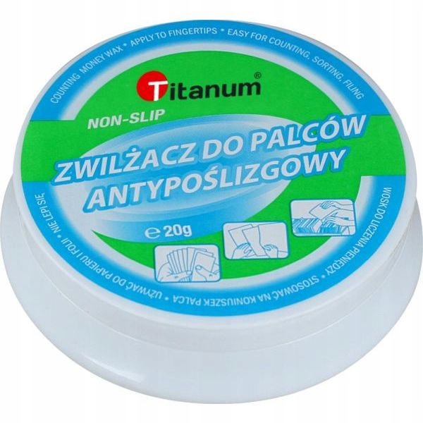 

Zwilżacz do palców anty poślizgowy Titanum