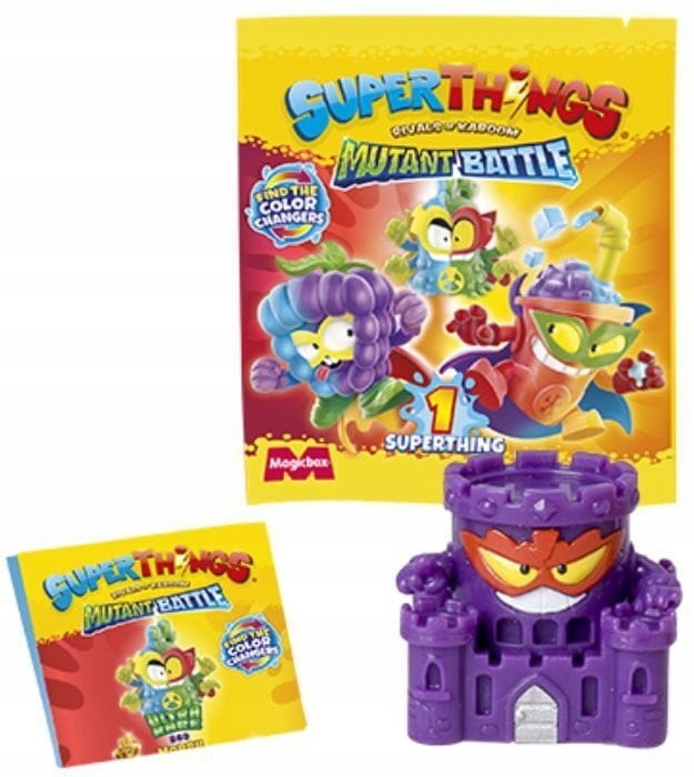 Super Things - 12. seria Super Zings Mutant Battle Zestaw 25 SASZETEK 25789 Marka Magicbox