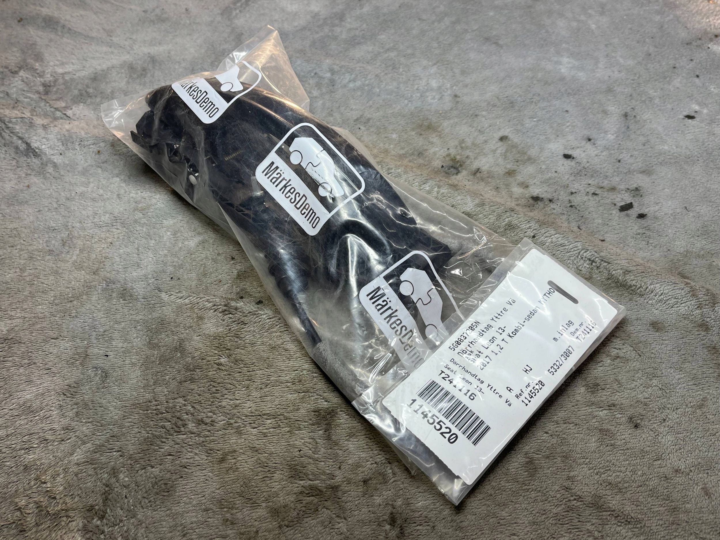 handle exterior left rear part SEAT LEON 5N0839885H 5F4839017A !J
