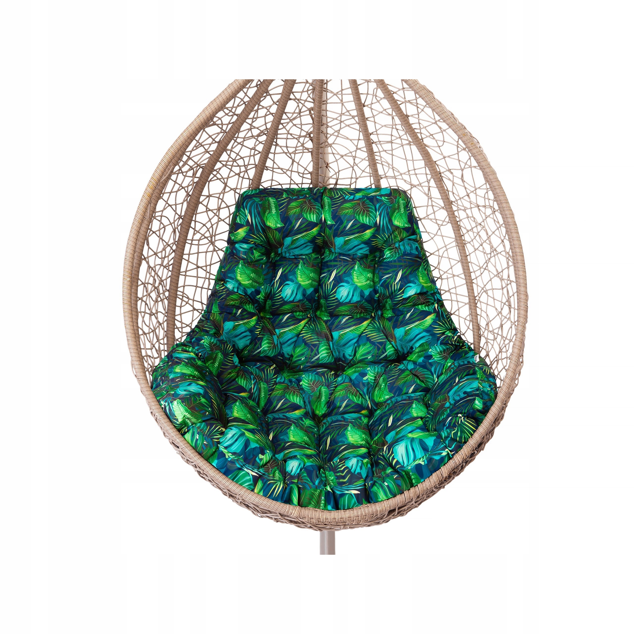 Vankúš na závesné kreslo Vodotesný na kokón na záhradnú hojdačku a kôš