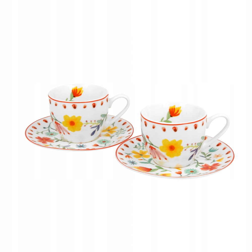 

Filiżanki espresso Ze Spodkami Duo 110 ml 2 szt