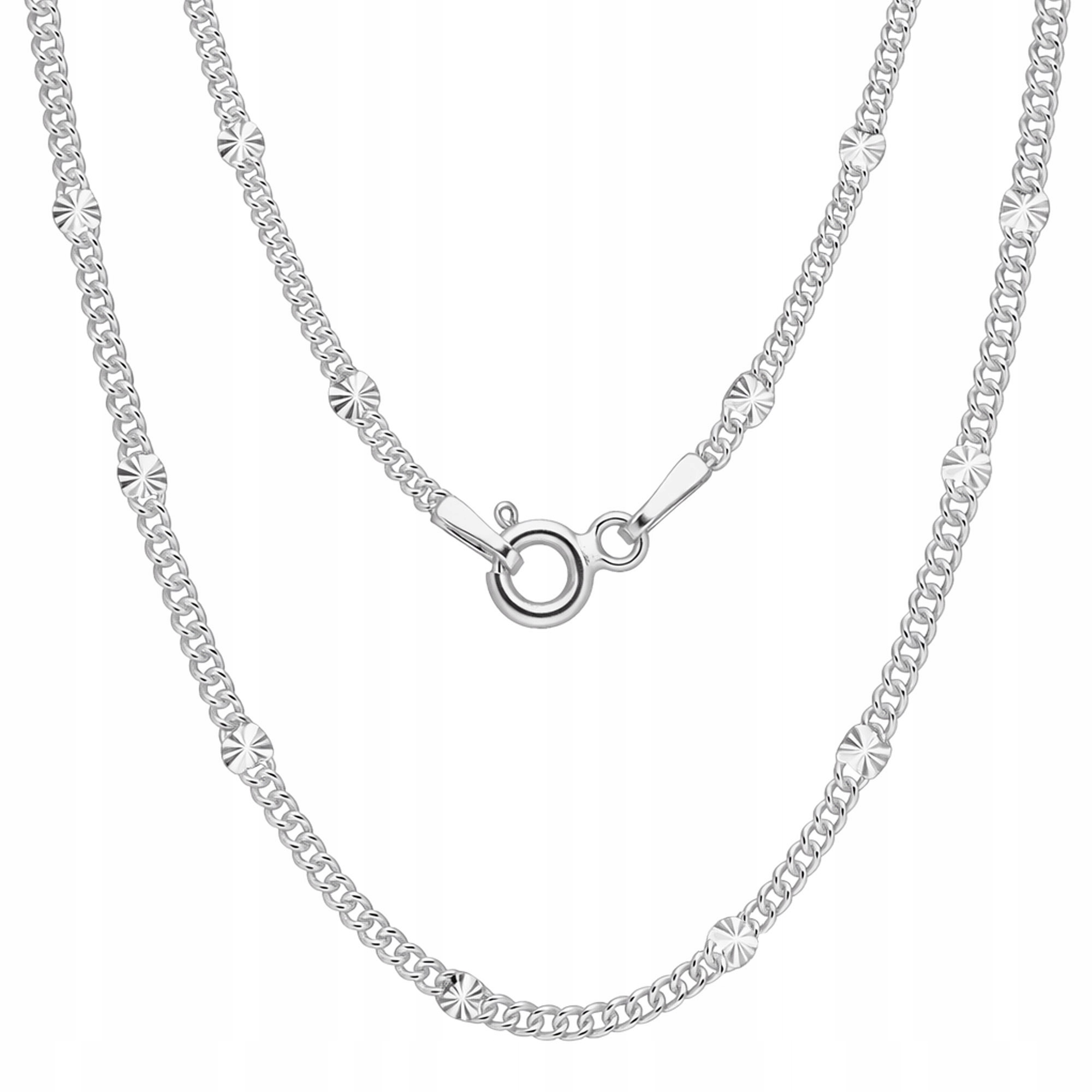 Stříbrný řetízek 925 pancíř, diamantové plechy, 55 cm