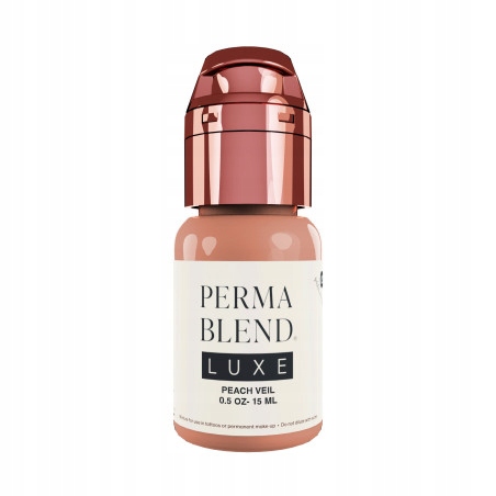 Pigment do makijażu permanentnego ust Perma Blend Luxe Peach Veil, 15 ml