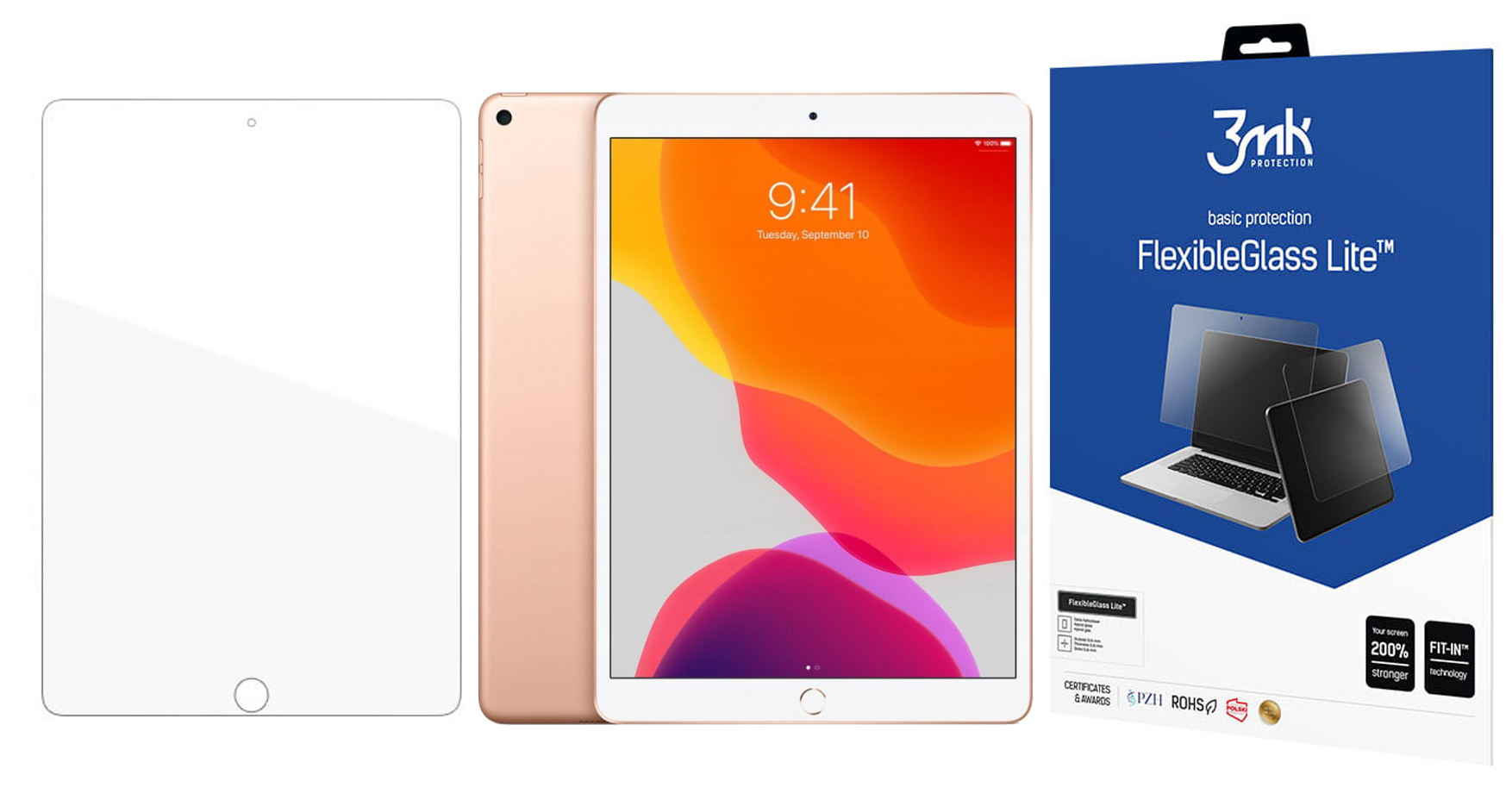 3mk FlexibleGlass Lite Sklo pro iPad Air 3