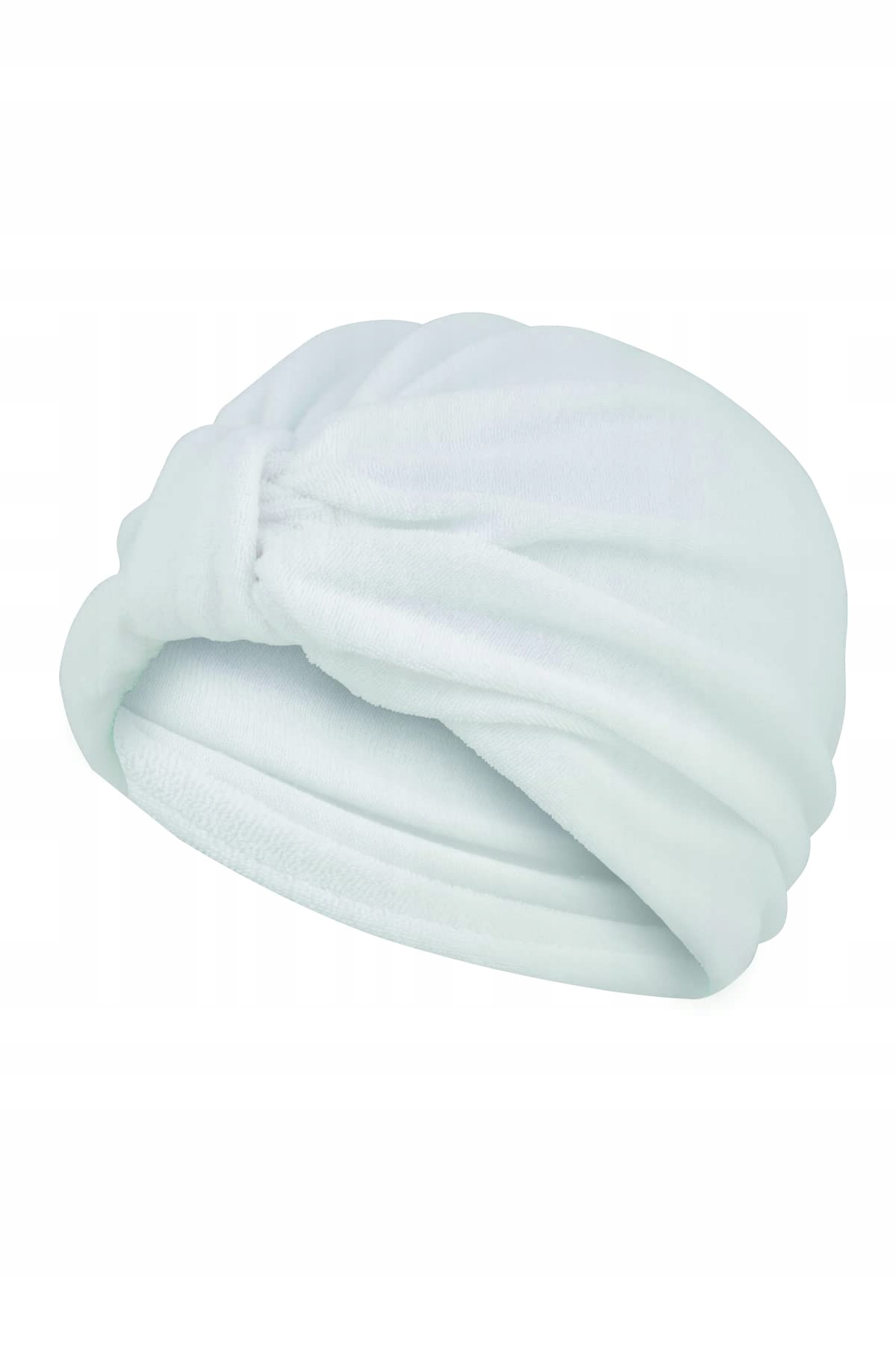 Damski czepek/turban biały sauna