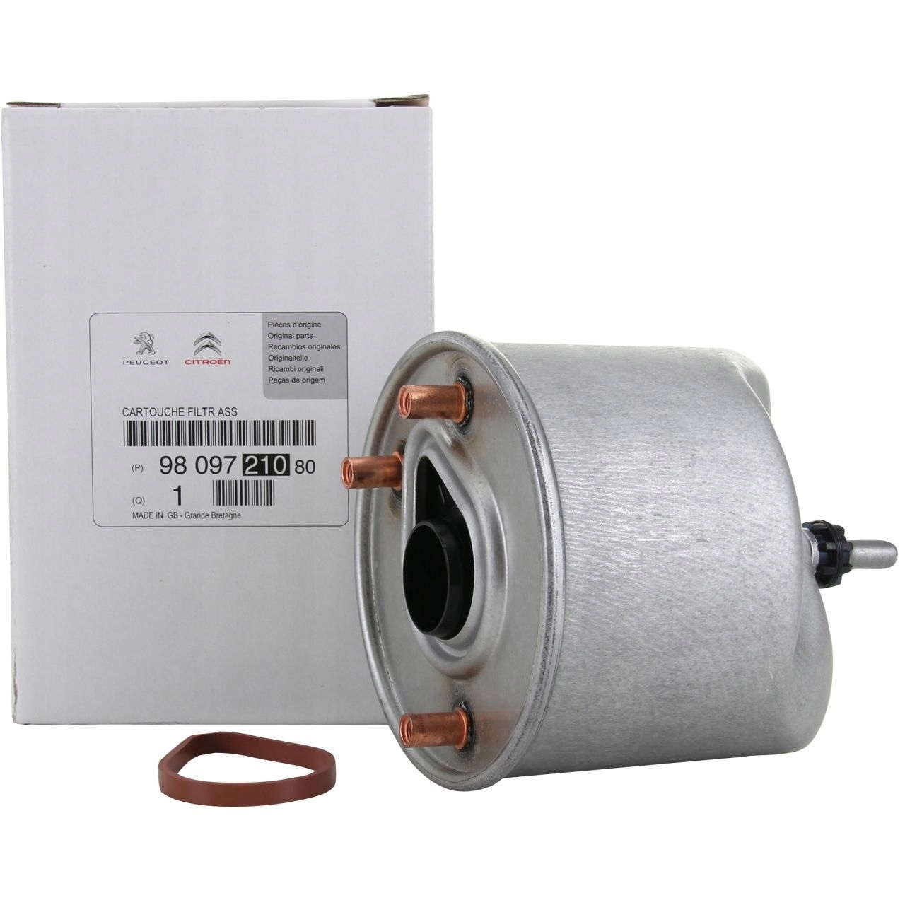 9809721080 - ТОПЛИВНЫЙ ФИЛЬТР PEUGEOT CITROEN 1.6 HDI