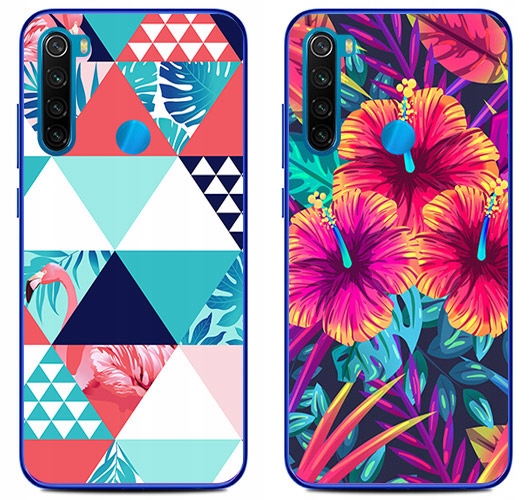 

2x Etui Silikon Foto Do Xiaomi Redmi Note 8t