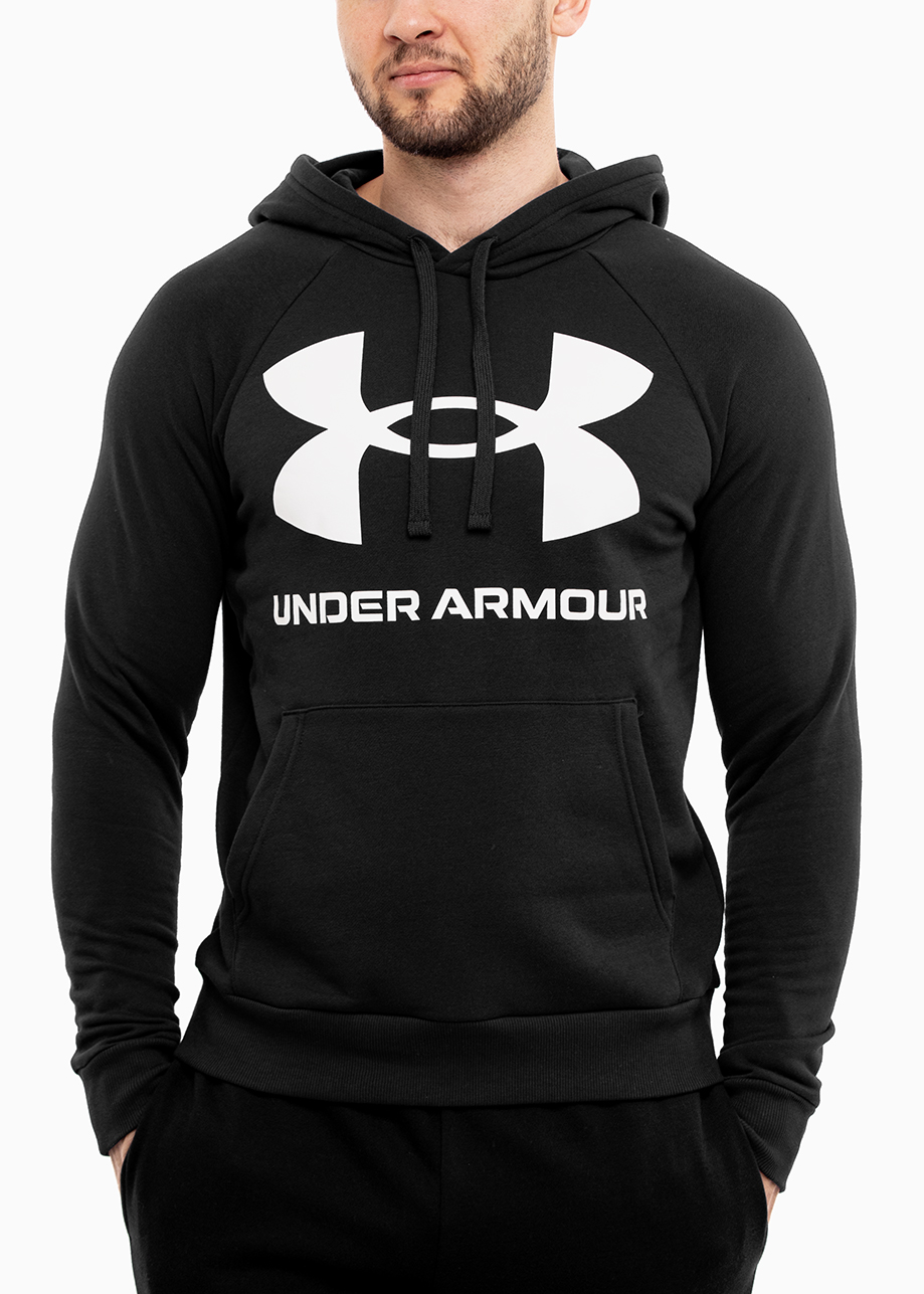 Under Armour pánská mikina s kapucí sportovní tepláková pohodlná s logem vel M