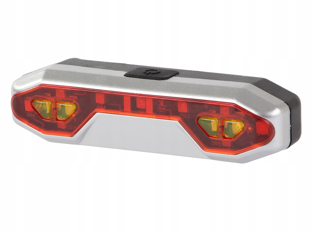 LAMPKA ROWEROWA TYLNA LED USB MOCNA TYŁ DO ROWERU Źródło światła dioda LED