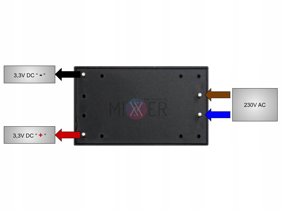 Przetwornica HI-Link HLK-PM03 AC230V-3,3V DC 3W 1A Producent Inna