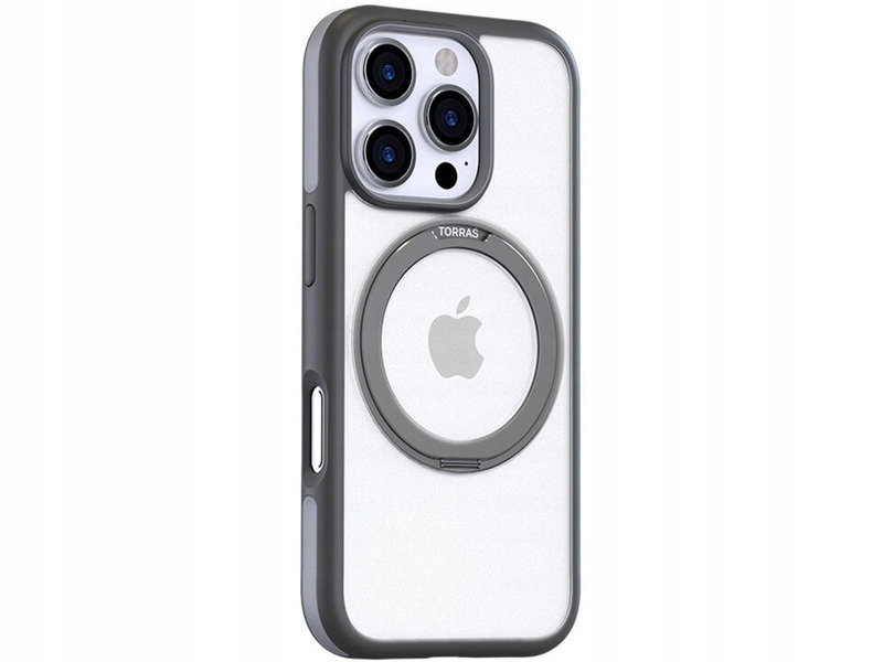Etui Torras Ostand R Fusion do Apple iPhone 16 Pro Szary