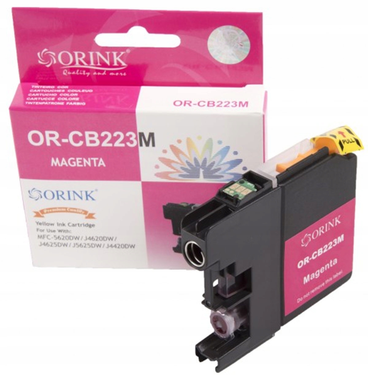 

Tusz LC223 XL M Orink do Brother LC223XL Magenta