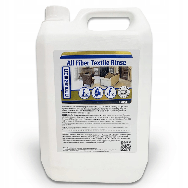 

Chemspec All Fiber Textile Rinse 5L do wełny SP9