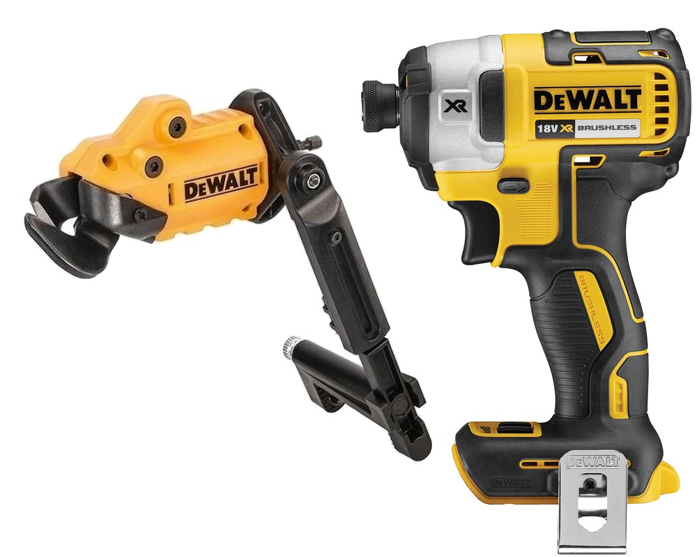 DeWALT ZAKRĘTARKA DCF887 + NOŻYCE DO BLACHY DT7062